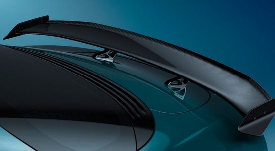A110 GTS, détail de l’aileron arrière