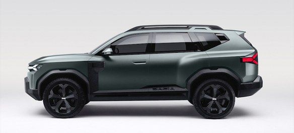 Dacia Bigster Concept, profil, studio