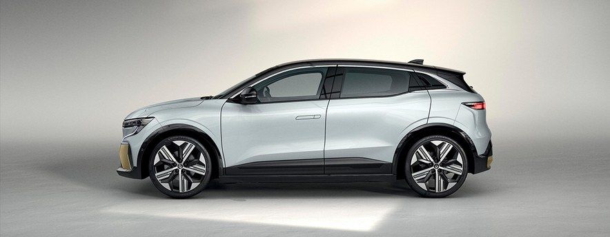 Mégane E-Tech, profil, studio