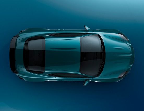 A110 GTS vue de dessus