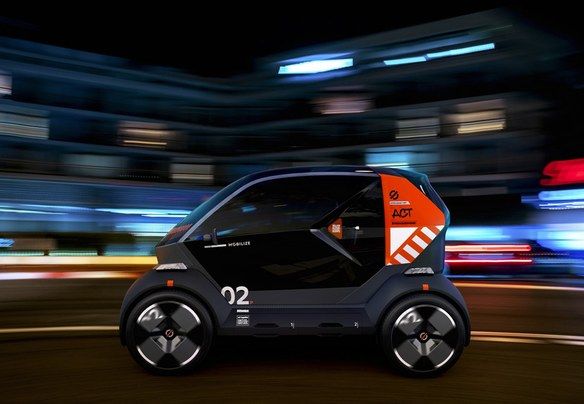 Mobilize Duo en mouvement, de nuit
