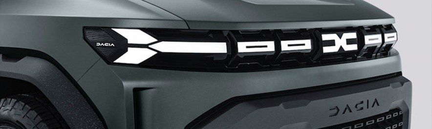 Dacia Bigster Concept, détail de la calandre