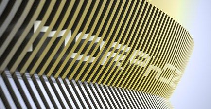 Teaser Morphoz : lettrage sur des lamelles